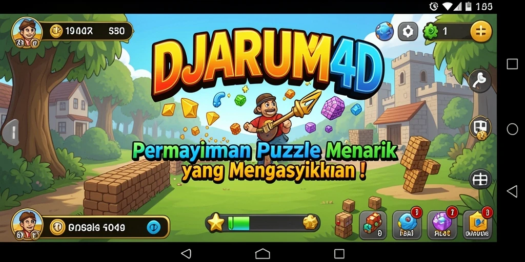 Tampilan gameplay DJARUM4D yang penuh tantangan dan keseruan.