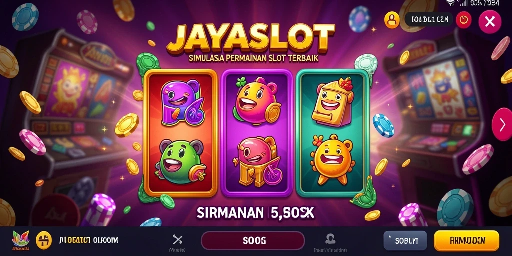 Screenshot gameplay JAYASLOT yang menunjukkan putaran slot yang menarik.