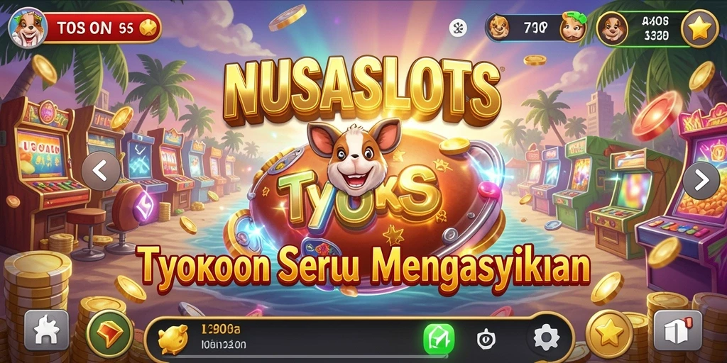 Tampilan gameplay seru dalam NUSASLOTS saat mengelola slot.