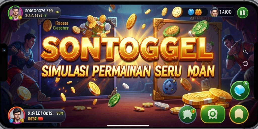 Tampilan gameplay menakjubkan dari SONTOGEL dalam bermain simulasi.